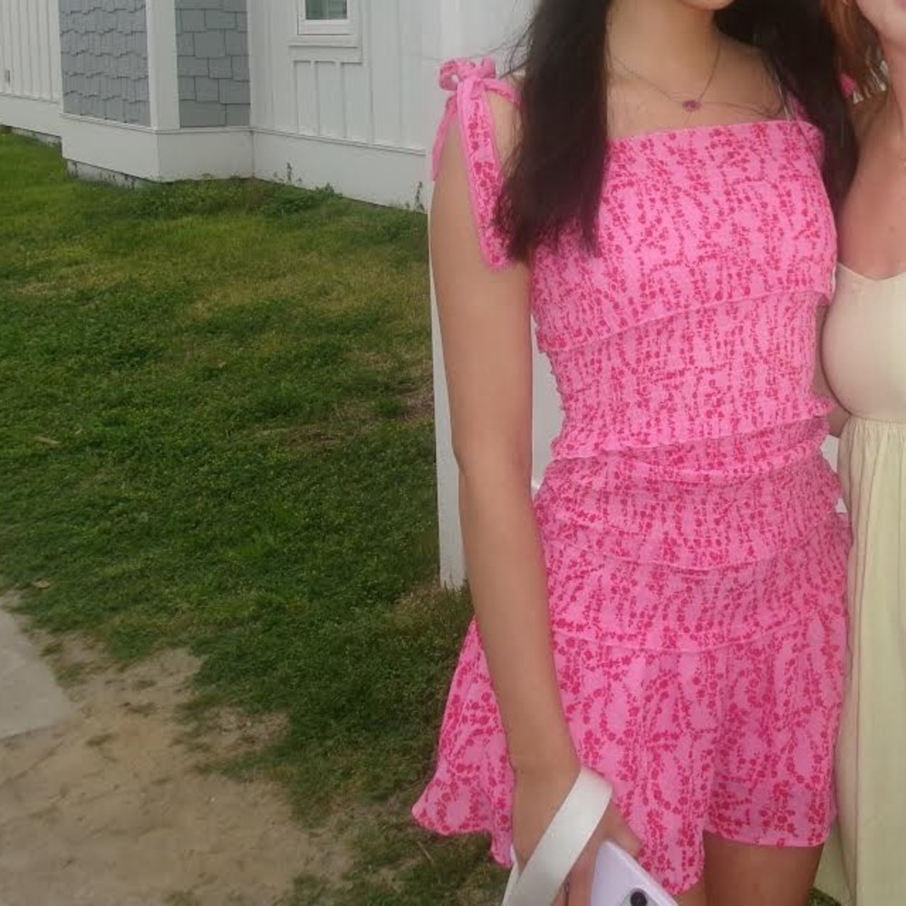 Pink Mini Dress xs